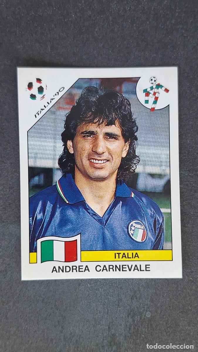 Cromos de F&uacute;tbol: L3 ANDREA CARNEVALE SELECCION ITALIA 55 MUNDIAL ITALIA 90 1990 PANINI NUNCA PEGADO SIN PEGAR
