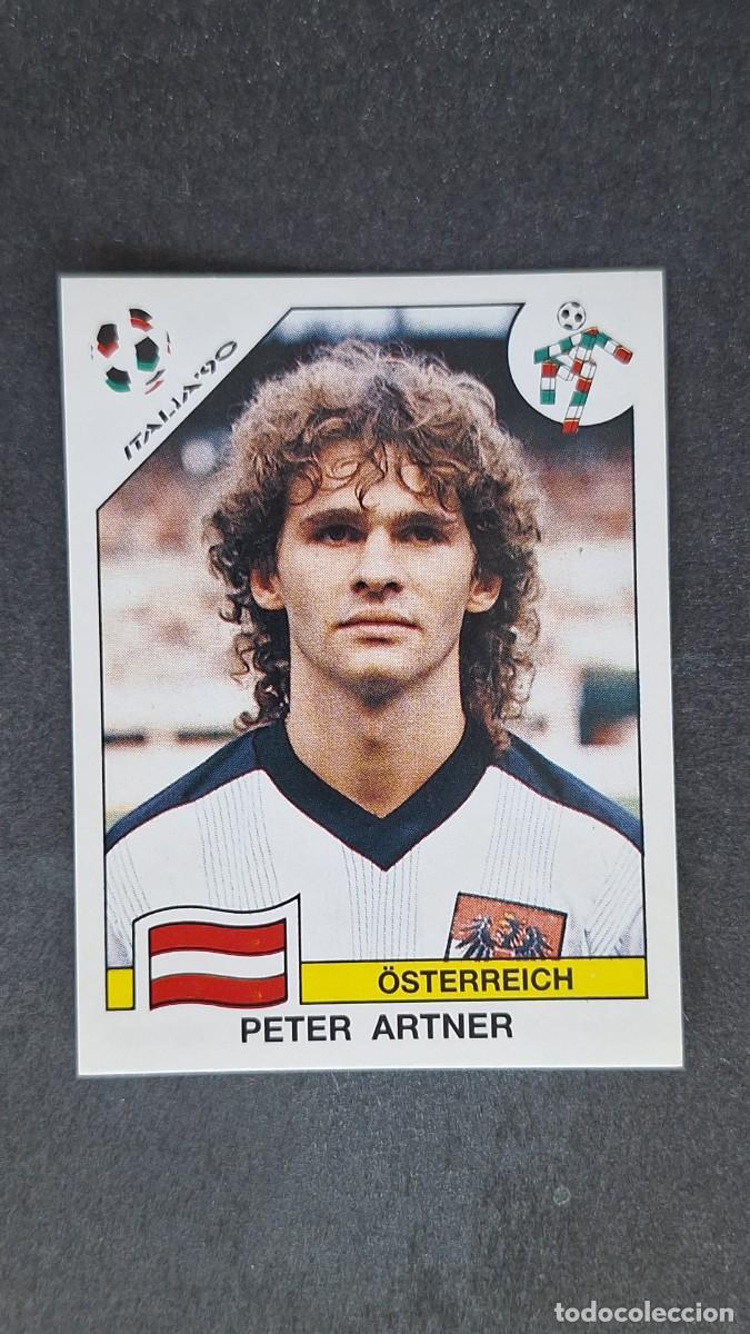 Cromos de F&uacute;tbol: L3 PETER ARTNER SELECCION AUSTRIA 66 MUNDIAL ITALIA 90 1990 PANINI NUNCA PEGADO SIN PEGAR