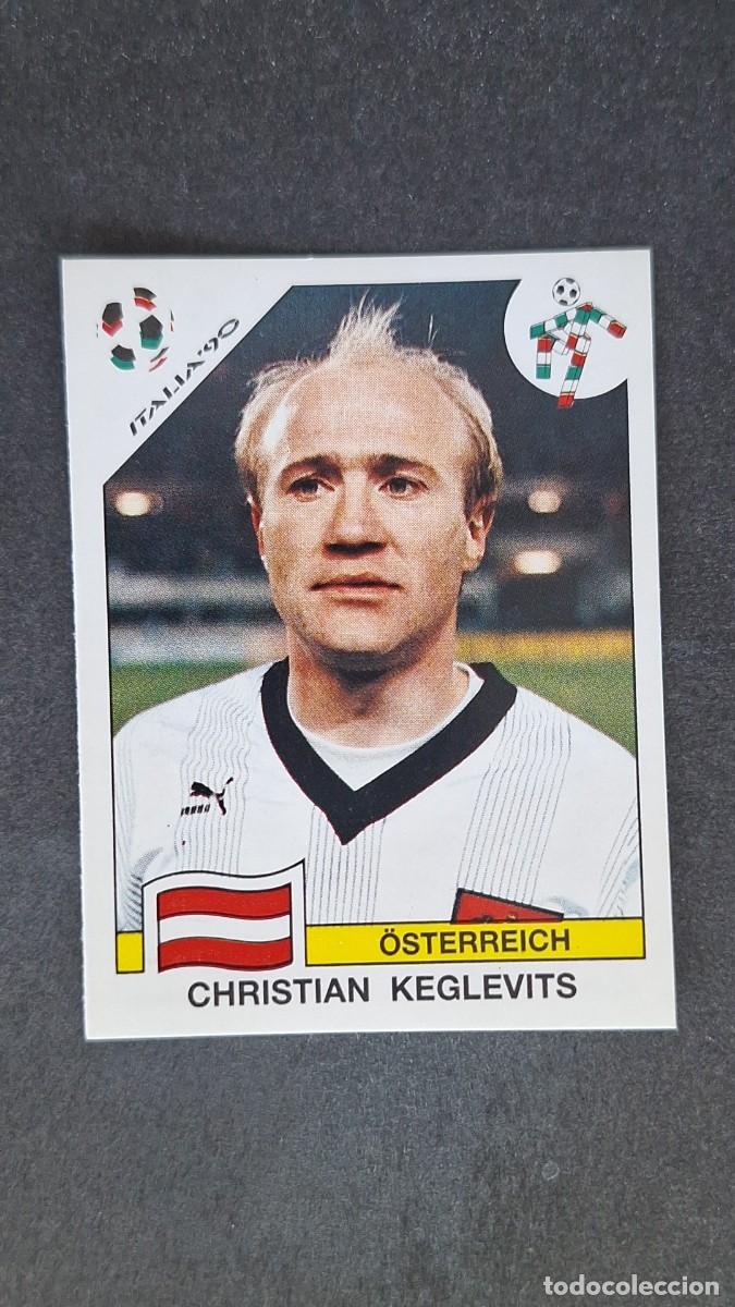 Cromos de F&uacute;tbol: L3 CHRISTIAN KEGLEVITS SELECCION AUSTRIA 71 MUNDIAL ITALIA 90 1990 PANINI NUNCA PEGADO SIN PEGAR