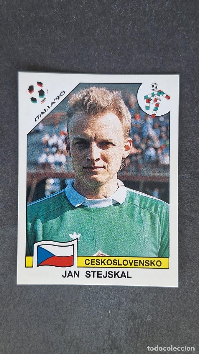 Cromos de F&uacute;tbol: L3 JAN STEJSKAL SELECCION CHEQUIA 77 MUNDIAL ITALIA 90 1990 PANINI NUNCA PEGADO SIN PEGAR