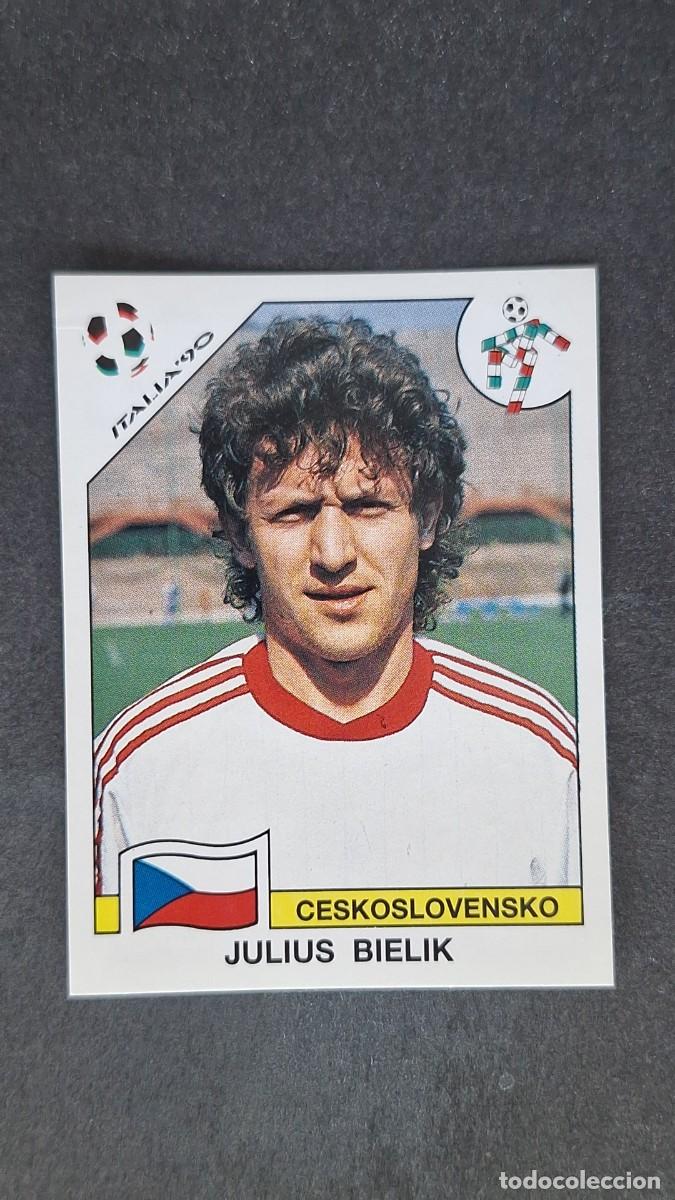 Cromos de F&uacute;tbol: L3 JULIUS BIELIK SELECCION CHECOSLOVAQUIA 80 MUNDIAL ITALIA 90 1990 PANINI NUNCA PEGADO SIN PEGAR