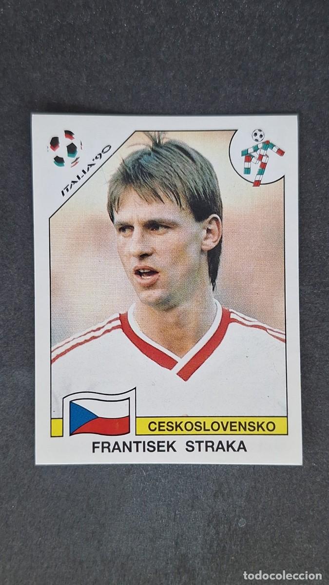 Cromos de F&uacute;tbol: L3 FRANTISEK STRAKA SELECCION CHECOSLOVAQUIA 82 MUNDIAL ITALIA 90 1990 PANINI NUNCA PEGADO SIN PEGAR