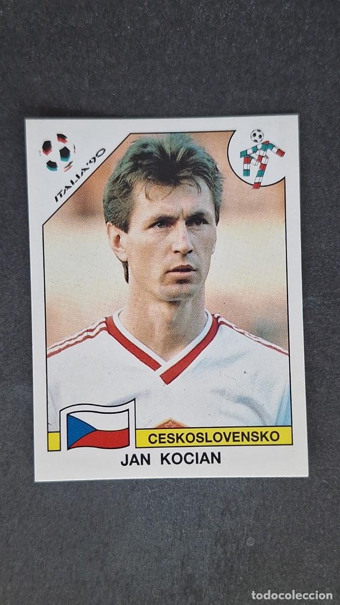 Cromos de F&uacute;tbol: L3 JAN KOCIAN SELECCION CHECOSLOVAQUIA 83 MUNDIAL ITALIA 90 1990 PANINI NUNCA PEGADO SIN PEGAR