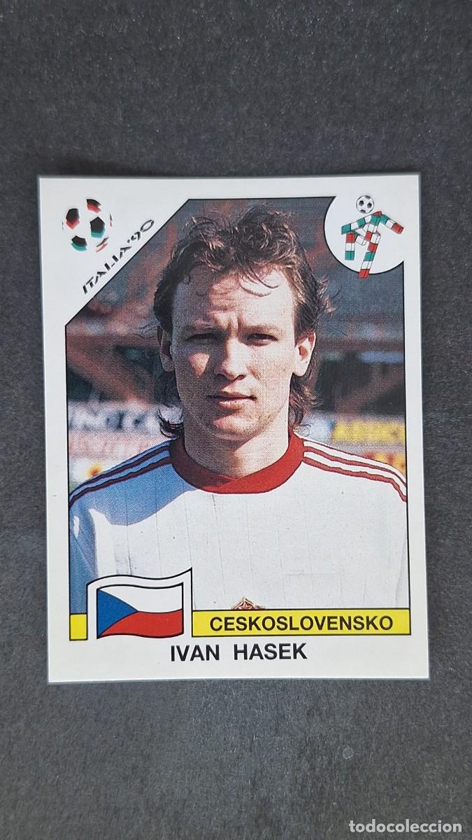 Cromos de F&uacute;tbol: L3 IVAN HASEK SELECCION CHECOSLOVAQUIA 86 MUNDIAL ITALIA 90 1990 PANINI NUNCA PEGADO SIN PEGAR
