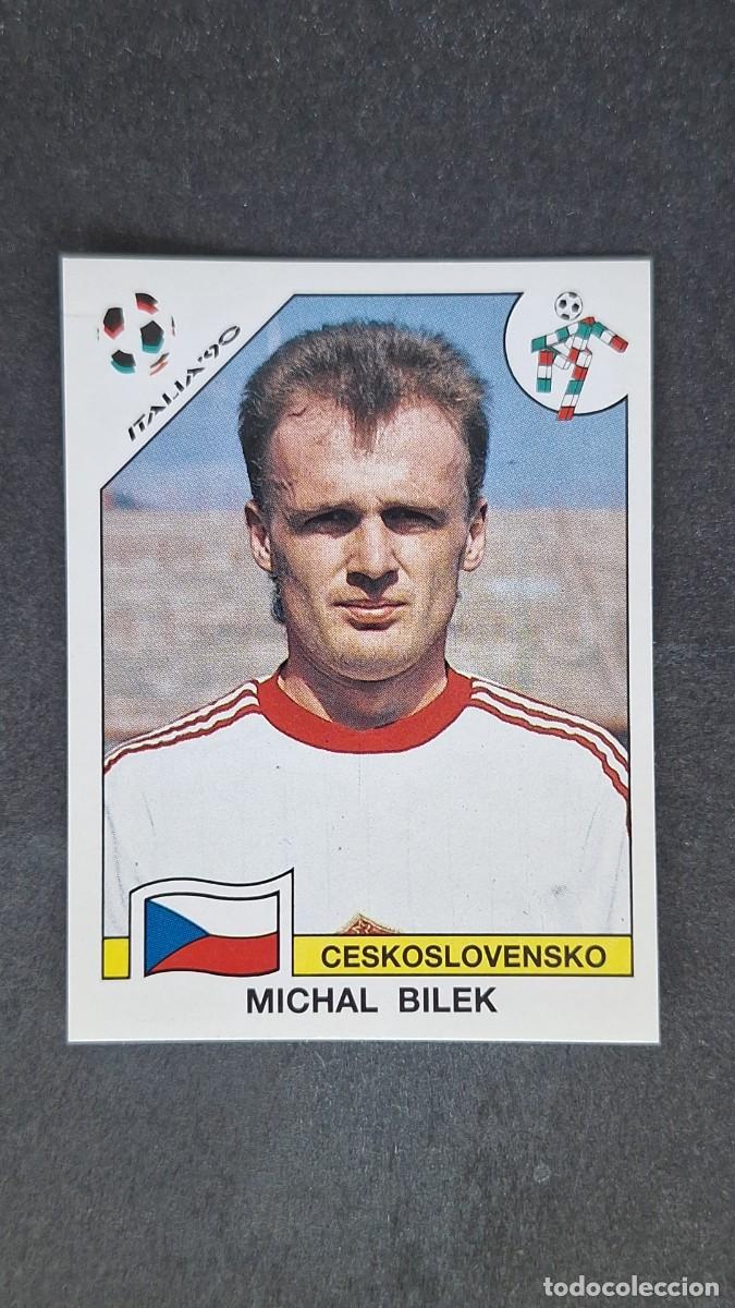 Cromos de F&uacute;tbol: L3 MICHAL BILEK SELECCION CHECOSLOVAQUIA 88 MUNDIAL ITALIA 90 1990 PANINI NUNCA PEGADO SIN PEGAR