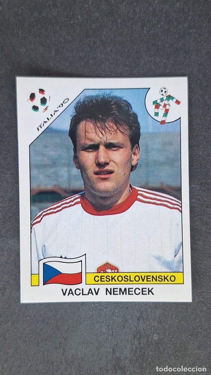 Cromos de F&uacute;tbol: L3 VACLAV NEMECEK SELECCION CHECOSLOVAQUIA 90 MUNDIAL ITALIA 90 1990 PANINI NUNCA PEGADO SIN PEGAR