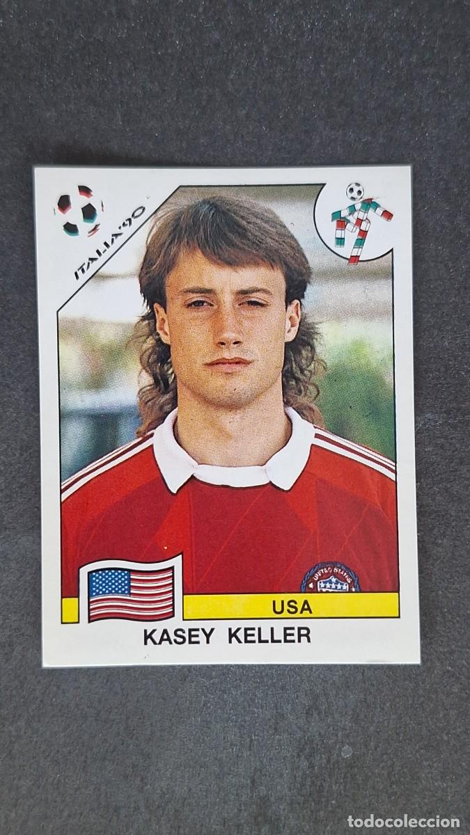 Cromos de F&uacute;tbol: L3 KASEY KELLER SELECCION USA 97 MUNDIAL ITALIA 90 1990 PANINI NUNCA PEGADO SIN PEGAR