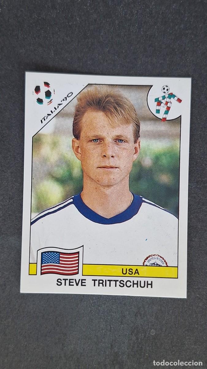 Cromos de F&uacute;tbol: L3 STEVE TRITTSCHUH SELECCION USA 102 MUNDIAL ITALIA 90 1990 PANINI NUNCA PEGADO SIN PEGAR