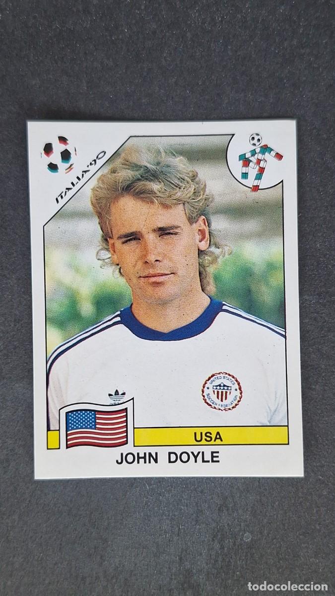 Cromos de F&uacute;tbol: L3 JOHN DOYLE SELECCION USA 103 MUNDIAL ITALIA 90 1990 PANINI NUNCA PEGADO SIN PEGAR