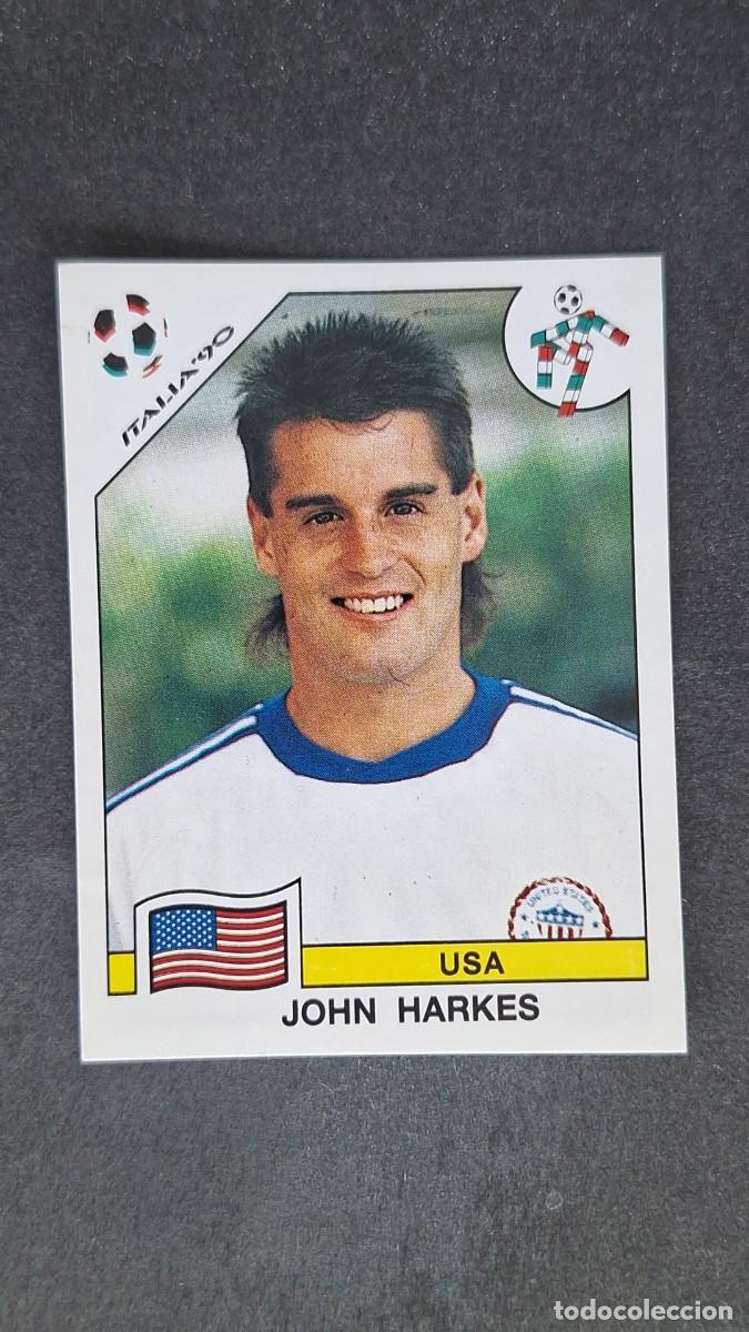 Cromos de F&uacute;tbol: L3 JOHN HARKES SELECCION USA 108 MUNDIAL ITALIA 90 1990 PANINI NUNCA PEGADO SIN PEGAR