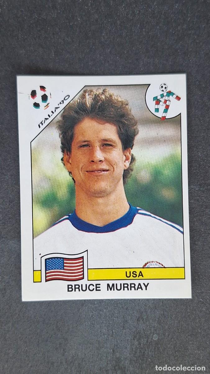 Cromos de F&uacute;tbol: L3 BRUCE MURRAY SELECCION USA 111 MUNDIAL ITALIA 90 1990 PANINI NUNCA PEGADO SIN PEGAR