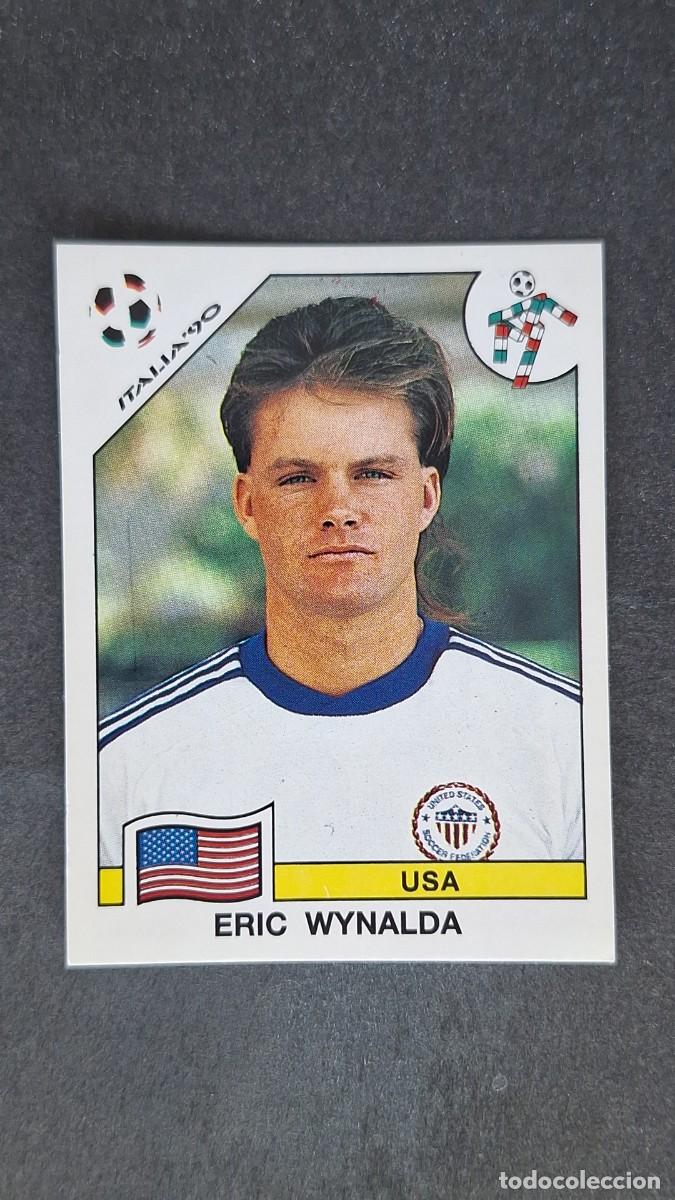 Cromos de F&uacute;tbol: L3 ERIC WYNALDA SELECCION USA 113 MUNDIAL ITALIA 90 1990 PANINI NUNCA PEGADO SIN PEGAR