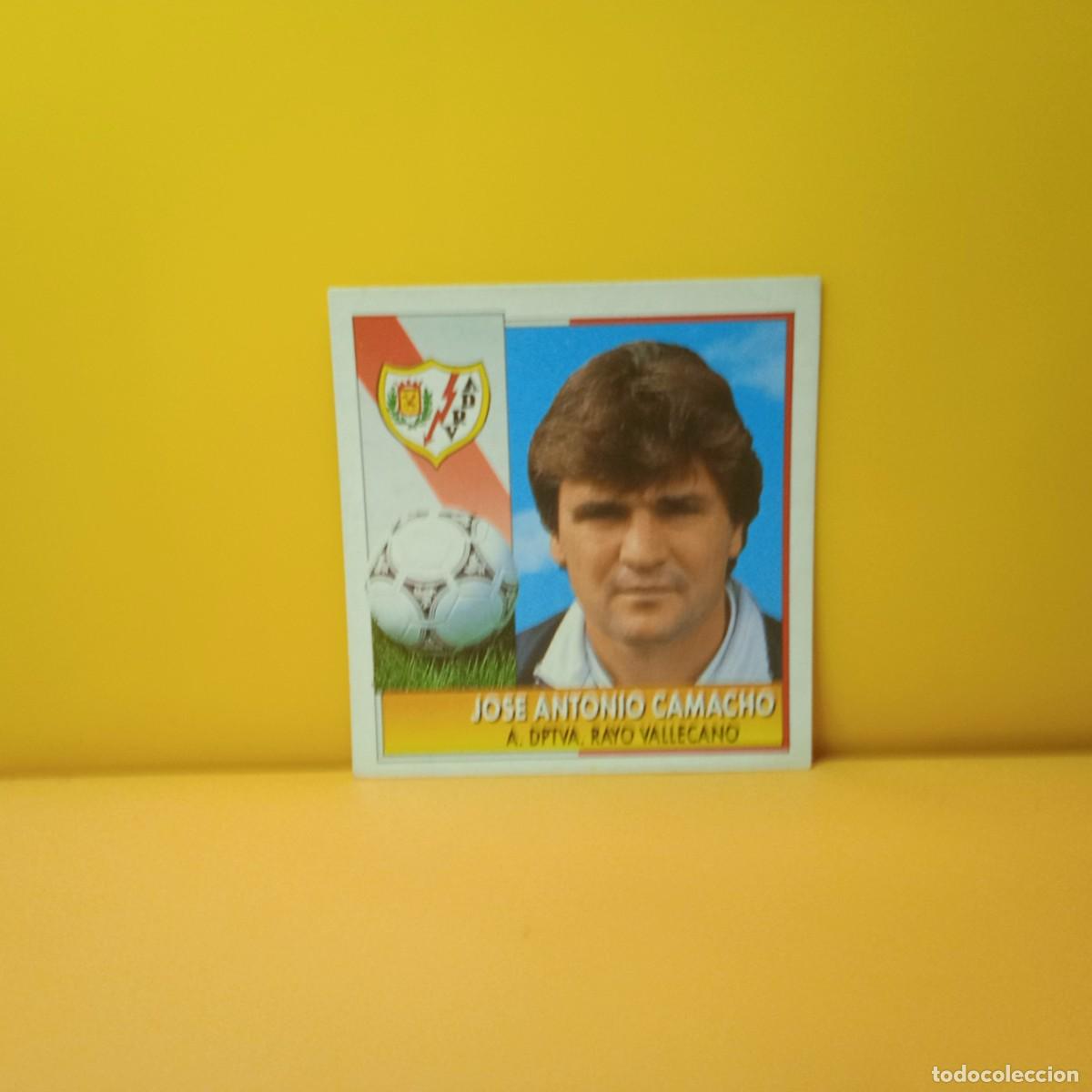 Cromos de F&uacute;tbol: EDICIONES ESTE 1992 1993 92 93 RAYO VALLECANO JOSE ANTONIO CAMACHO