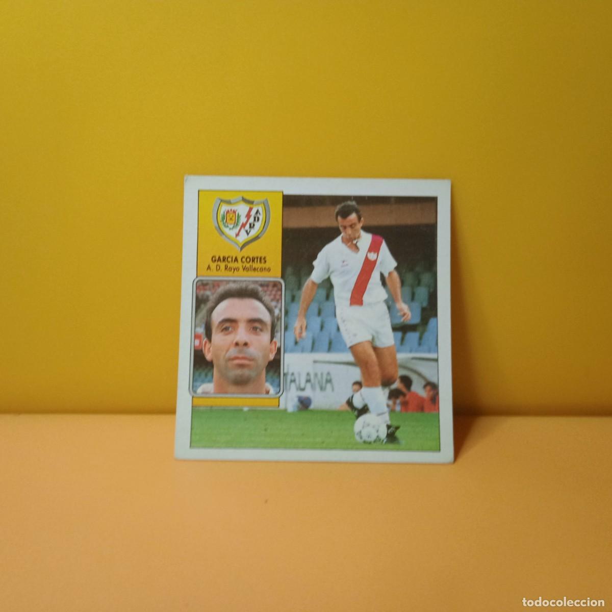 Cromos de F&uacute;tbol: EDICIONES ESTE 1992 1993 92 93 RAYO VALLECANO GARCIA CORTES