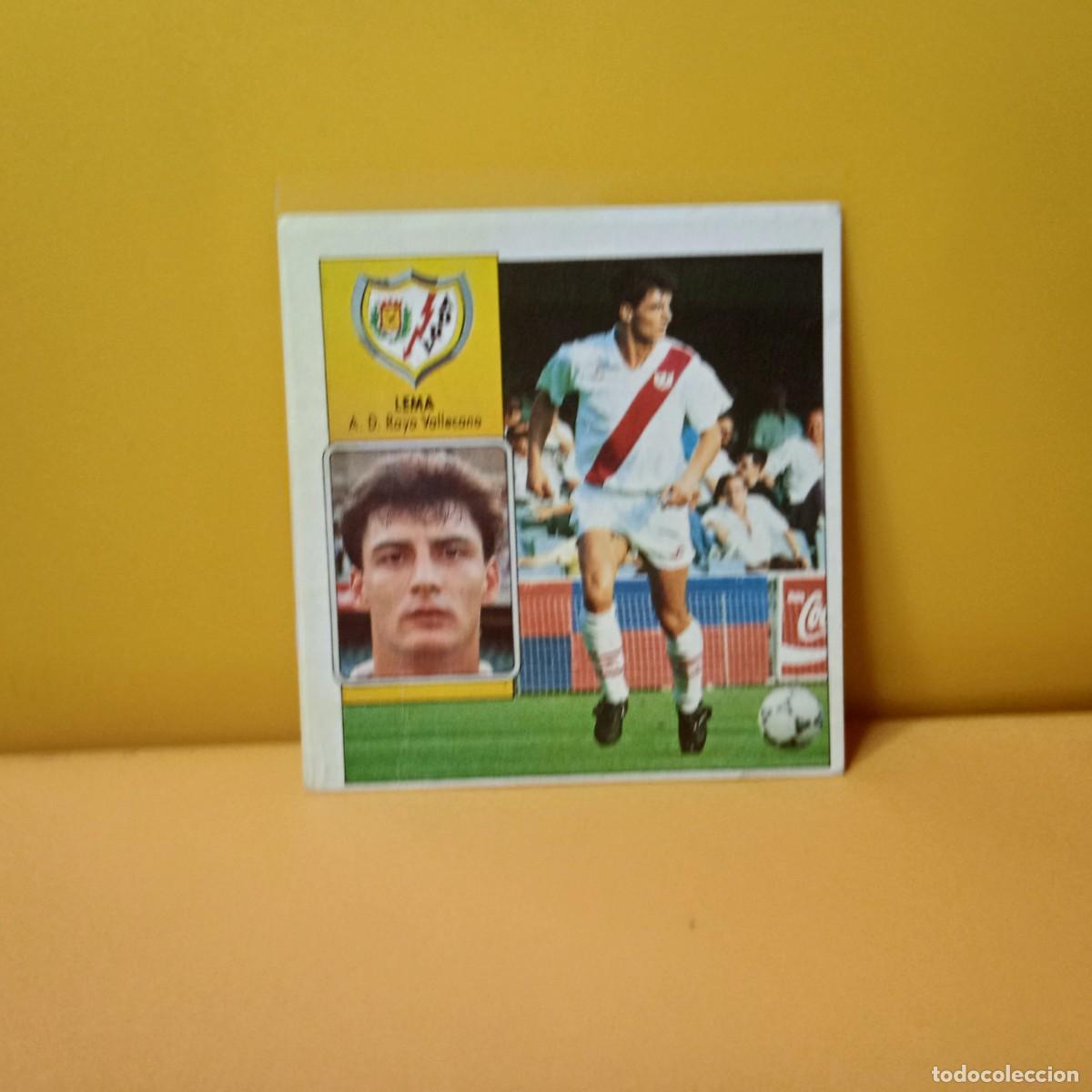 Cromos de F&uacute;tbol: EDICIONES ESTE 1992 1993 92 93 RAYO VALLECANO LEMA