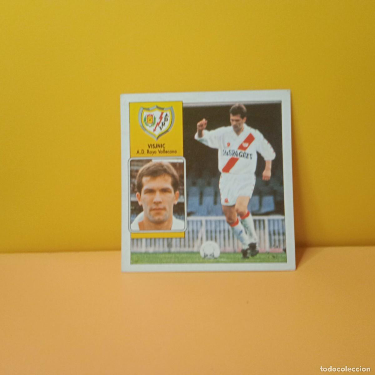 Cromos de F&uacute;tbol: EDICIONES ESTE 1992 1993 92 93 RAYO VALLECANO VISJNIC