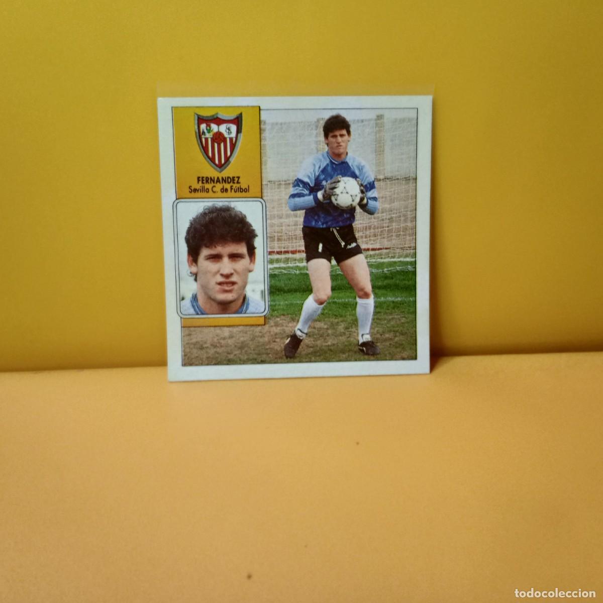 Cromos de F&uacute;tbol: EDICIONES ESTE 1992 1993 92 93 SEVILLA F.C FERNANDEZ