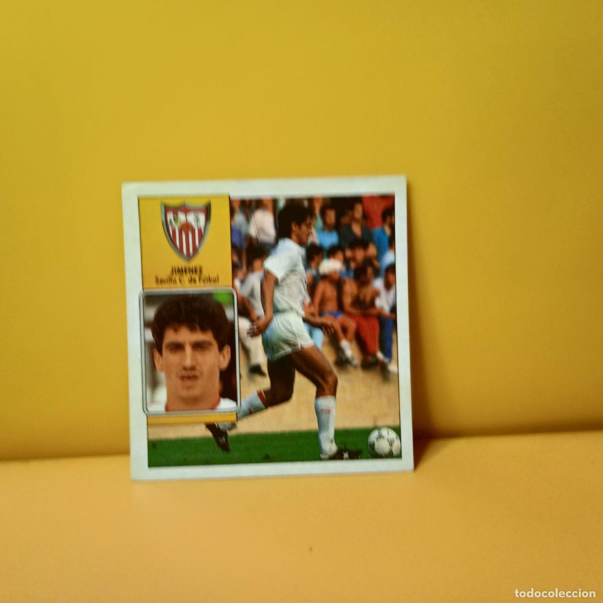 Cromos de F&uacute;tbol: EDICIONES ESTE 1992 1993 92 93 SEVILLA F.C JIMENEZ