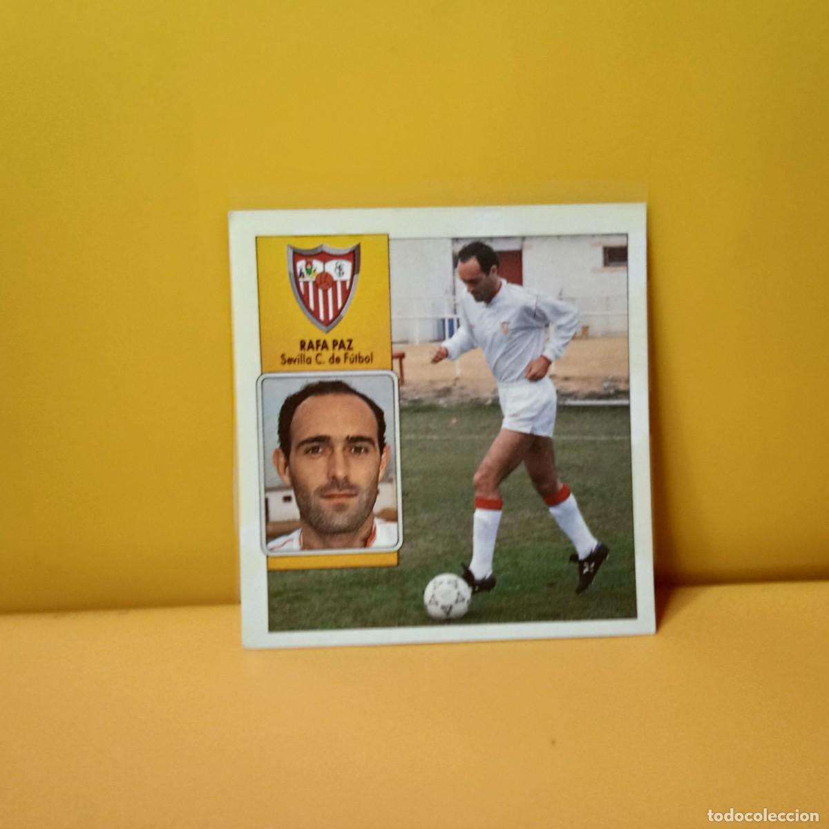 Cromos de F&uacute;tbol: EDICIONES ESTE 1992 1993 92 93 SEVILLA F.C RAFA PAZ