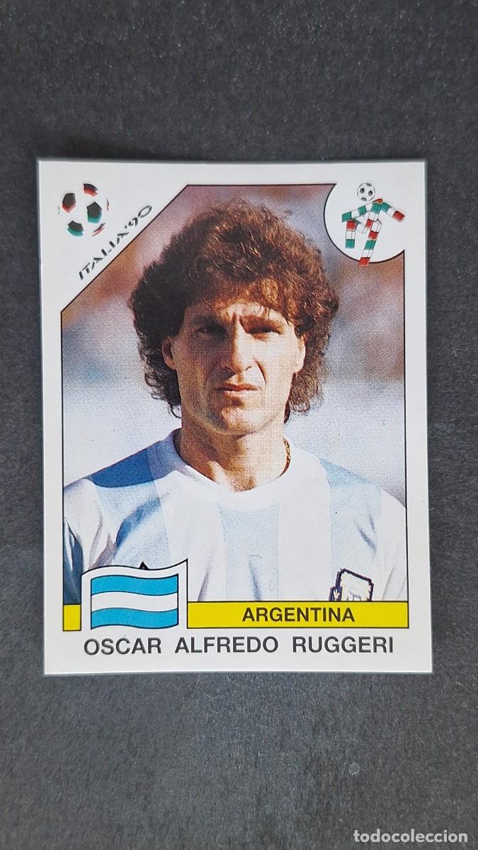 Cromos de F&uacute;tbol: L3 RUGGERI SELECCION ARGENTINA 120 MUNDIAL ITALIA 90 1990 PANINI NUNCA PEGADO SIN PEGAR