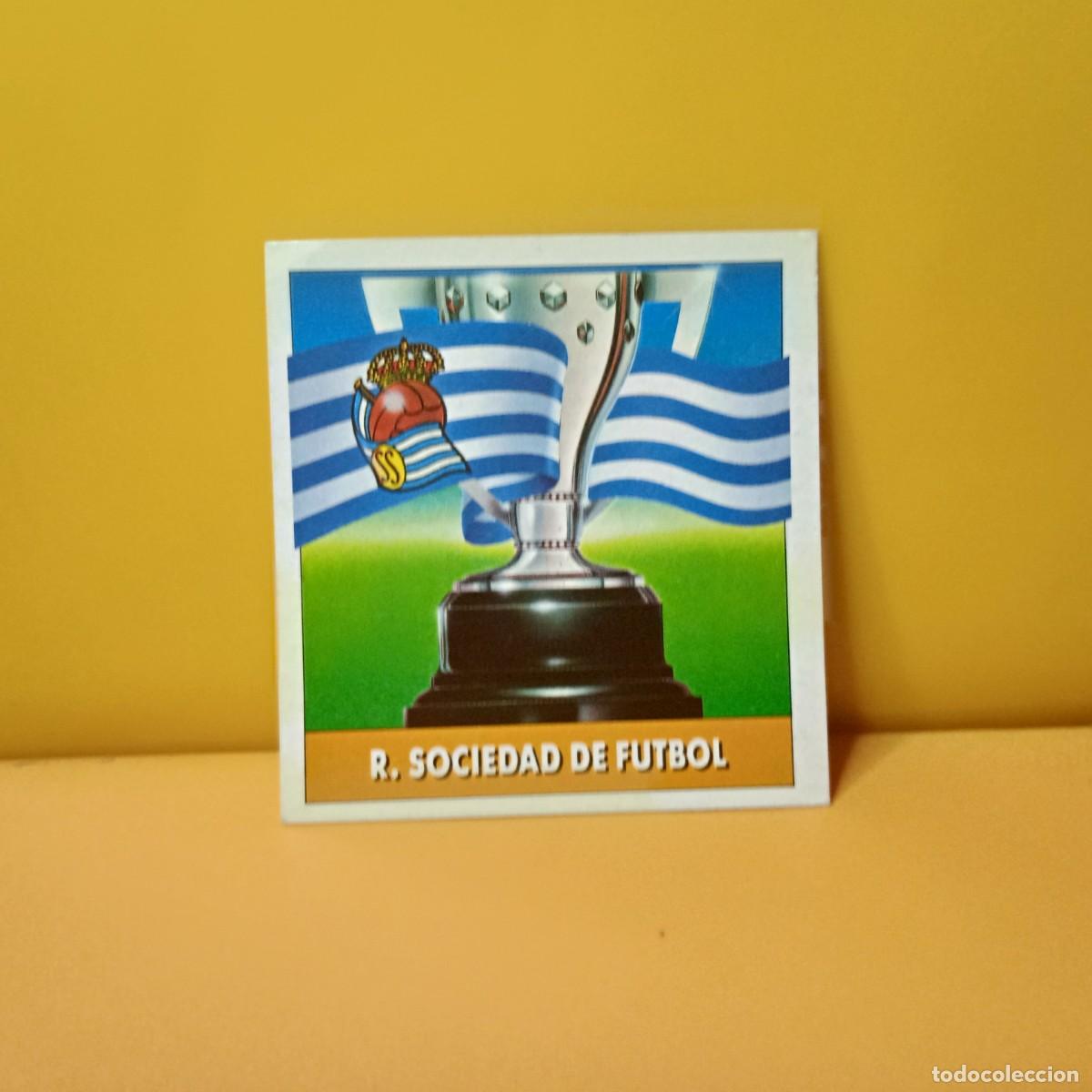 Cromos de F&uacute;tbol: EDICIONES ESTE 1992 1993 92 93 REAL SOCIEDAD ESCUDO
