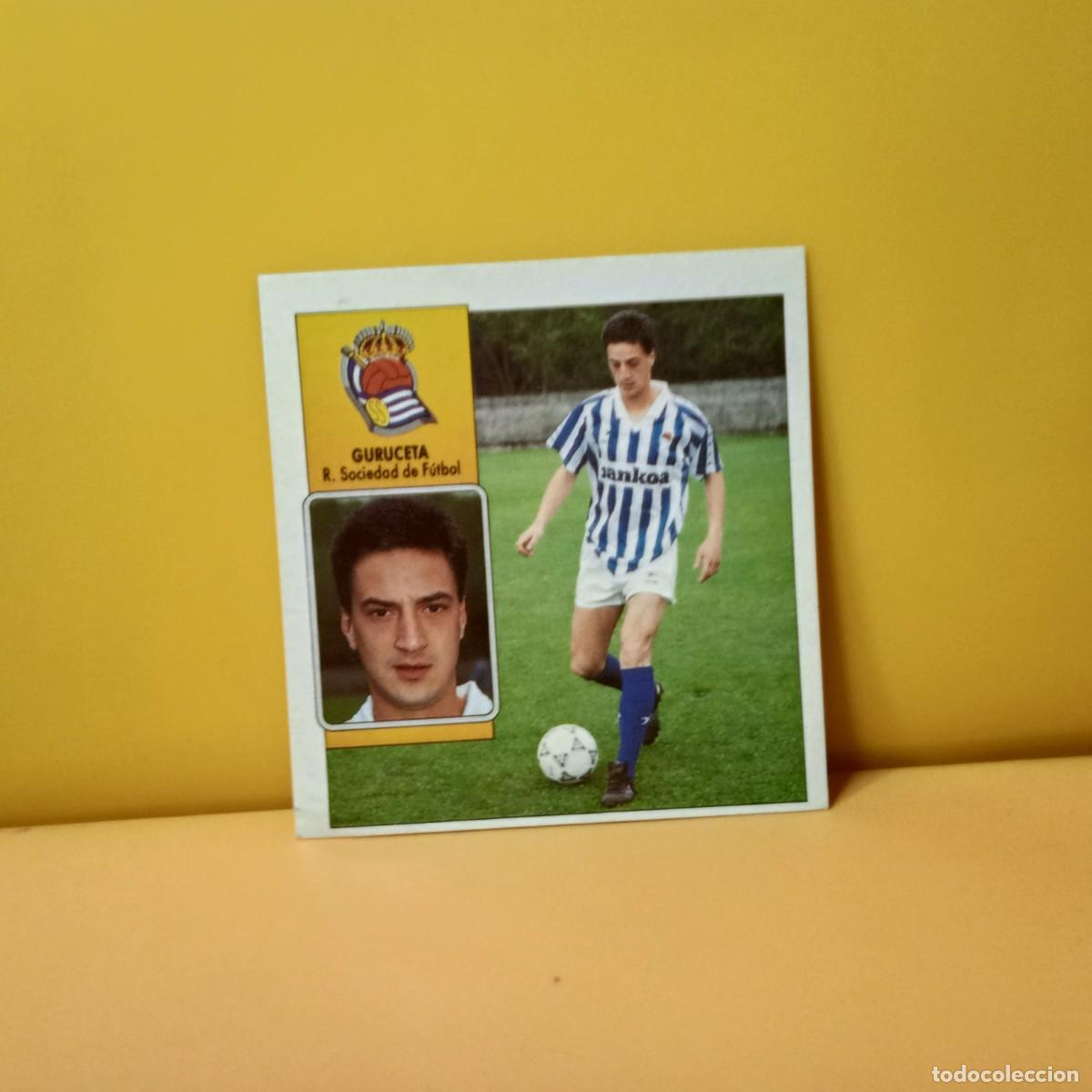 Cromos de F&uacute;tbol: EDICIONES ESTE 1992 1993 92 93 REAL SOCIEDAD GURUCETA