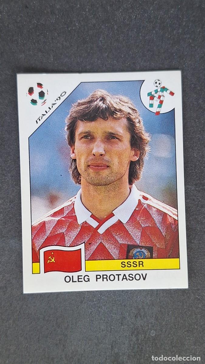 Cromos de F&uacute;tbol: L3 OLEG PROTASOV SELECCION SSSR 149 MUNDIAL ITALIA 90 1990 PANINI NUNCA PEGADO SIN PEGAR