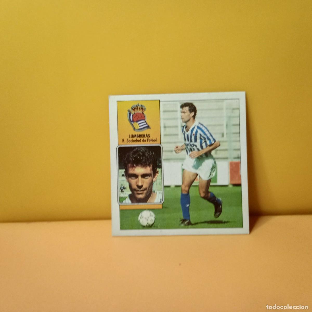 Cromos de F&uacute;tbol: EDICIONES ESTE 1992 1993 92 93 REAL SOCIEDAD LUMBRERAS