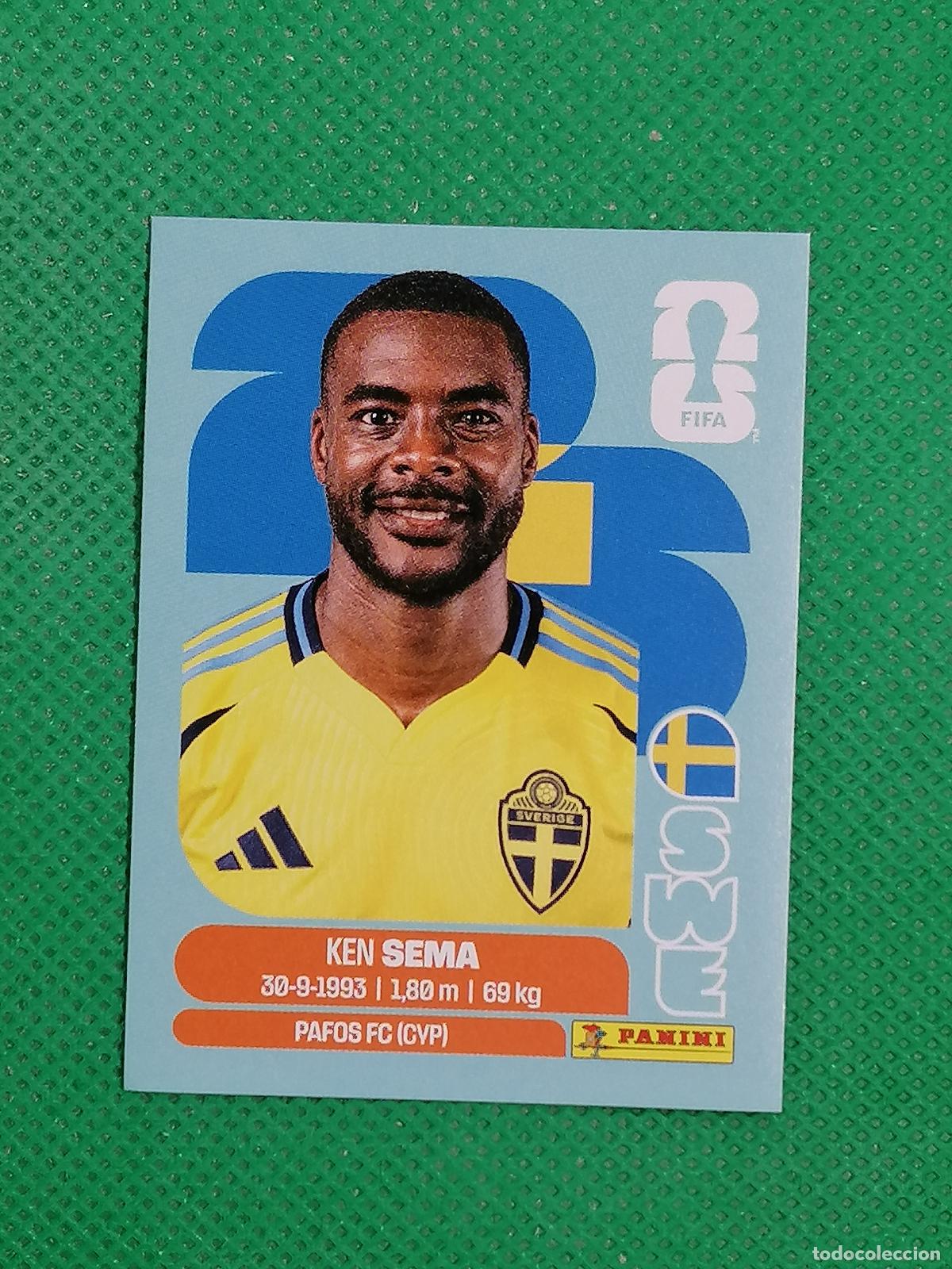 Cromos de F&uacute;tbol: SWE 15 SWE15 KEN SEMA SUECIA ⚽ PANINI FIFA MUNDIAL WORLD CUP 26 2026 STICKER ⚽