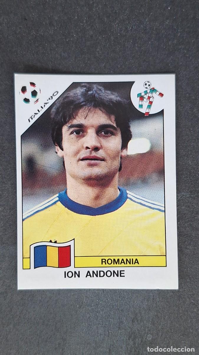 Fu&szlig;ball-Sticker: L3 ION ANDONE SELECCION RUMANIA 159 MUNDIAL ITALIA 90 1990 PANINI NUNCA PEGADO SIN PEGAR
