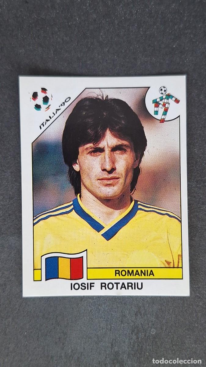 Fu&szlig;ball-Sticker: L3 IOSIF ROTARIU SELECCION RUMANIA 161 MUNDIAL ITALIA 90 1990 PANINI NUNCA PEGADO SIN PEGAR