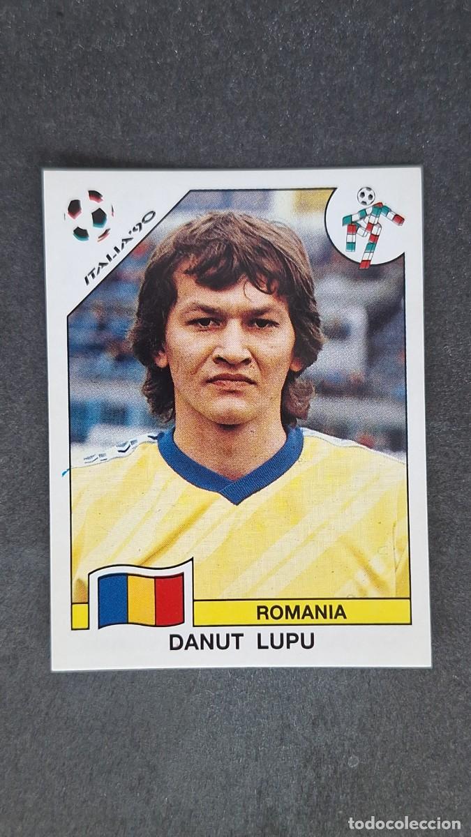 Cromos de F&uacute;tbol: L3 DANUT LUPU SELECCION RUMANIA 166 MUNDIAL ITALIA 90 1990 PANINI NUNCA PEGADO SIN PEGAR