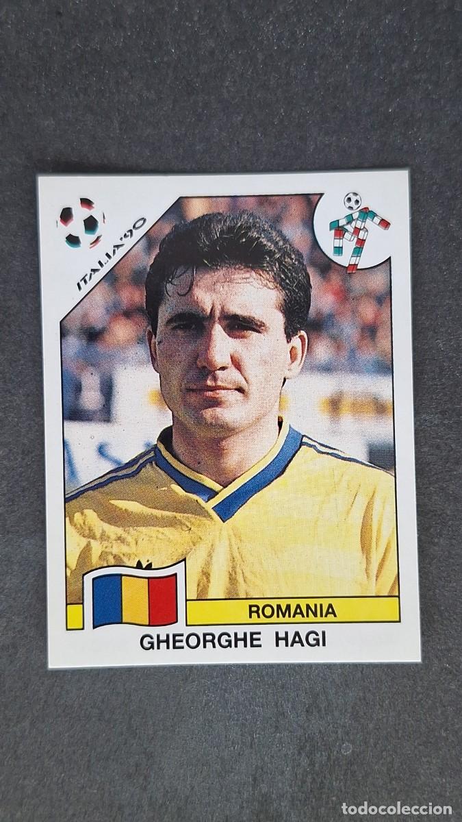 Cromos de F&uacute;tbol: L3 GHEORGHE HAGI SELECCION RUMANIA 167 MUNDIAL ITALIA 90 1990 PANINI NUNCA PEGADO SIN PEGAR