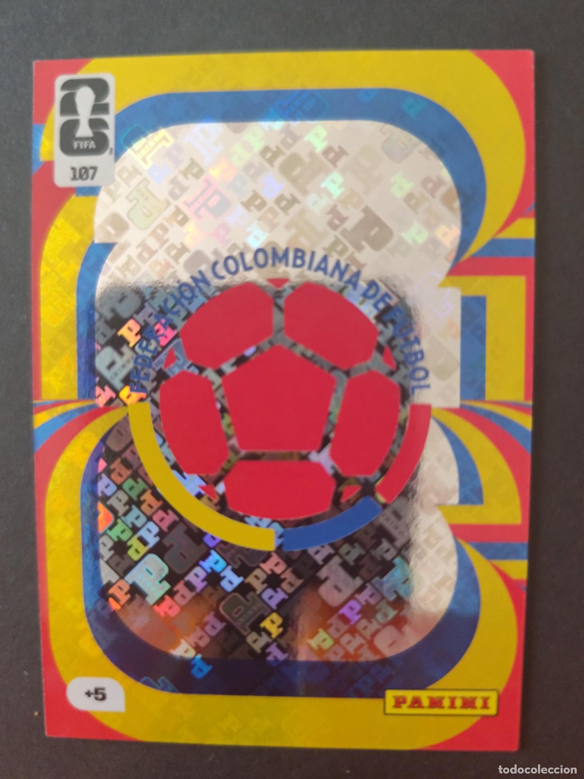 Cromos de Futebol: 107 ESCUDO COLOMBIA ADRENALYN MUNDIAL FIFA WORLD CUP 2026 PANINI