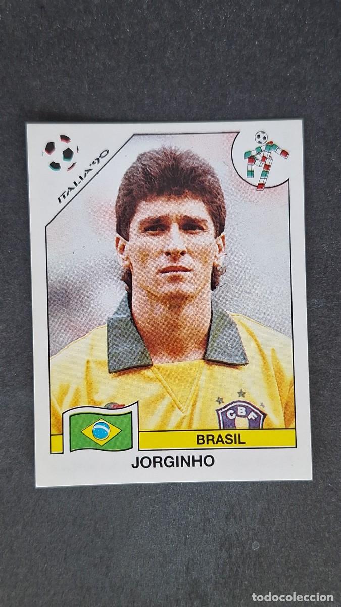 Cromos de Futebol: L3 JORGINHO SELECCION BRASIL 201 MUNDIAL ITALIA 90 1990 PANINI NUNCA PEGADO SIN PEGAR