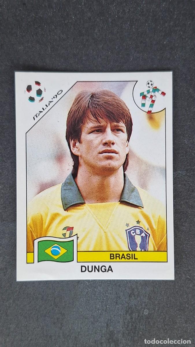 Cromos de Futebol: L3 DUNGA SELECCION BRASIL 203 MUNDIAL ITALIA 90 1990 PANINI NUNCA PEGADO SIN PEGAR