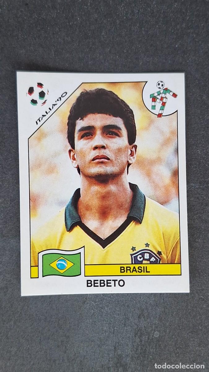Cromos de Futebol: L3 BEBETO SELECCION BRASIL 206 MUNDIAL ITALIA 90 1990 PANINI NUNCA PEGADO SIN PEGAR