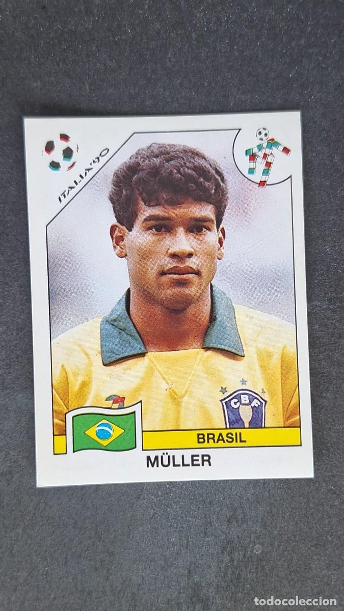 Cromos de Futebol: L3 M&Uuml;LLER SELECCION BRASIL 209 MUNDIAL ITALIA 90 1990 PANINI NUNCA PEGADO SIN PEGAR