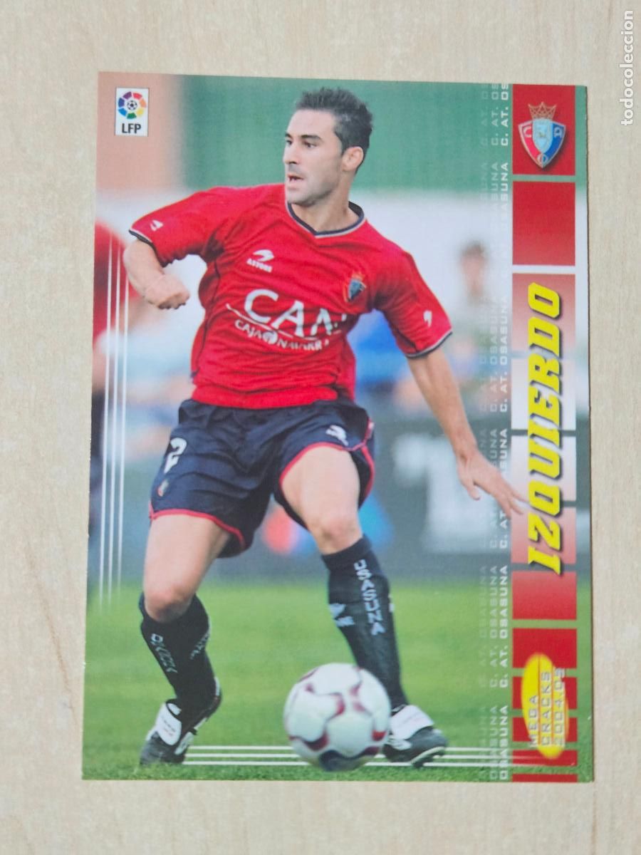 Cromos de F&uacute;tbol: CROMO N&ordm; 237 IZQUIERDO - MEGACRACKS 2004 05 - OSASUNA