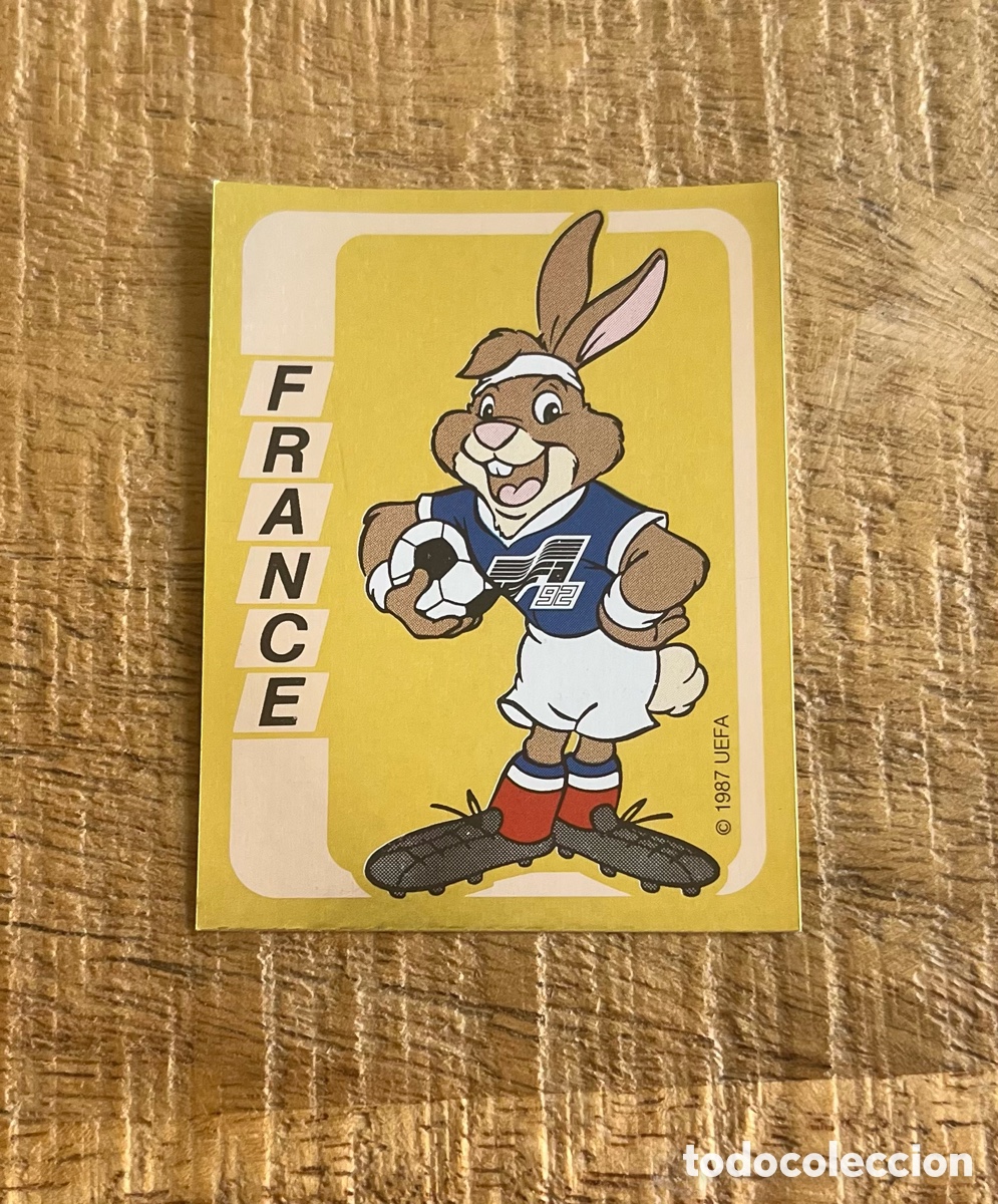 Cromos de Futebol: CROMO N&ordm; 41 - MASCOTA FRANCIA - EURO SUECIA 92 PANINI - NUNCA PEGADO - FRANCIA