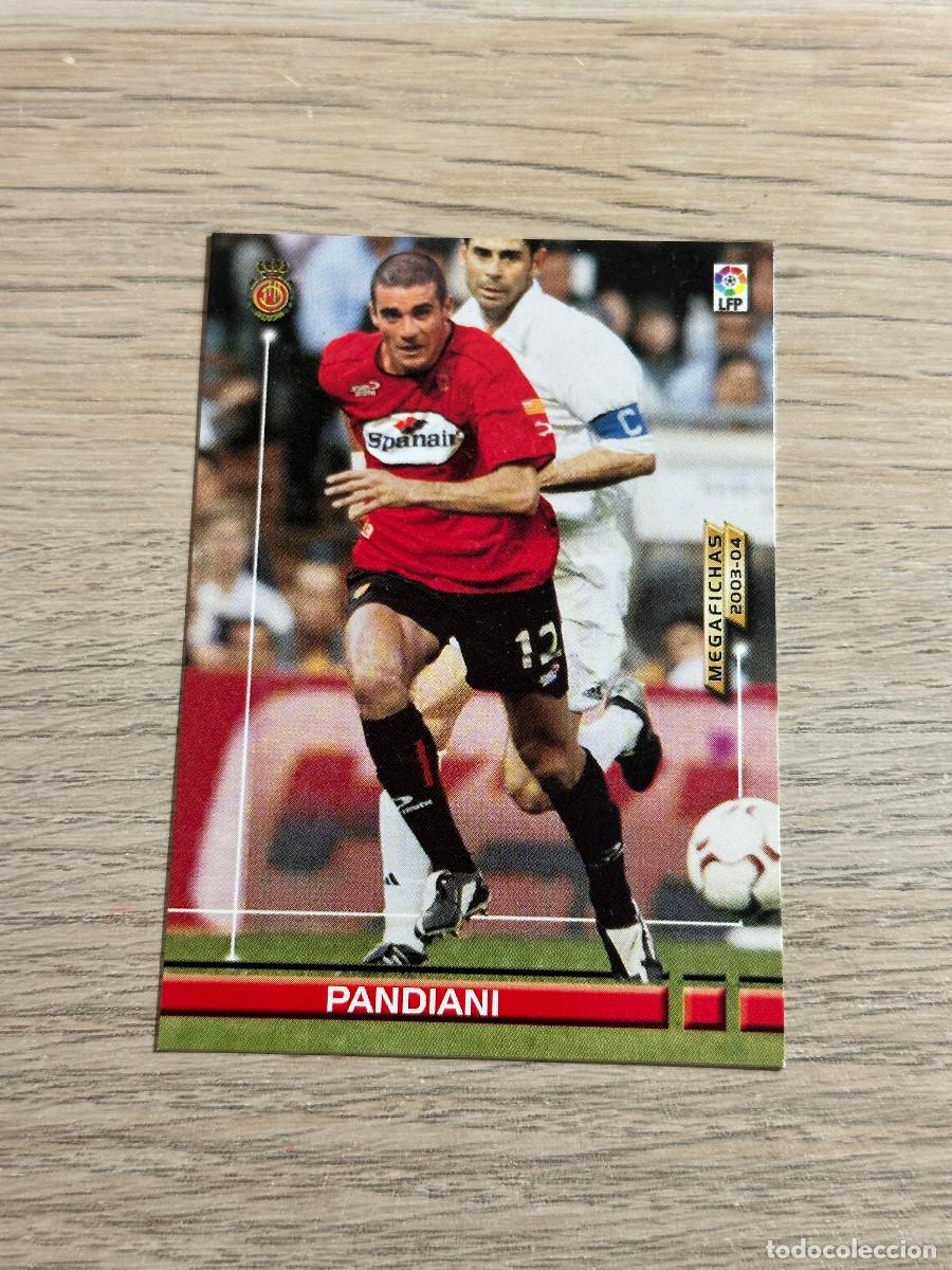 Cromos de F&uacute;tbol: PANDIANI n&ordm; 198 MALLORCA MEGAFICHAS MEGACRACKS 2003 2004 PANINI 03 04