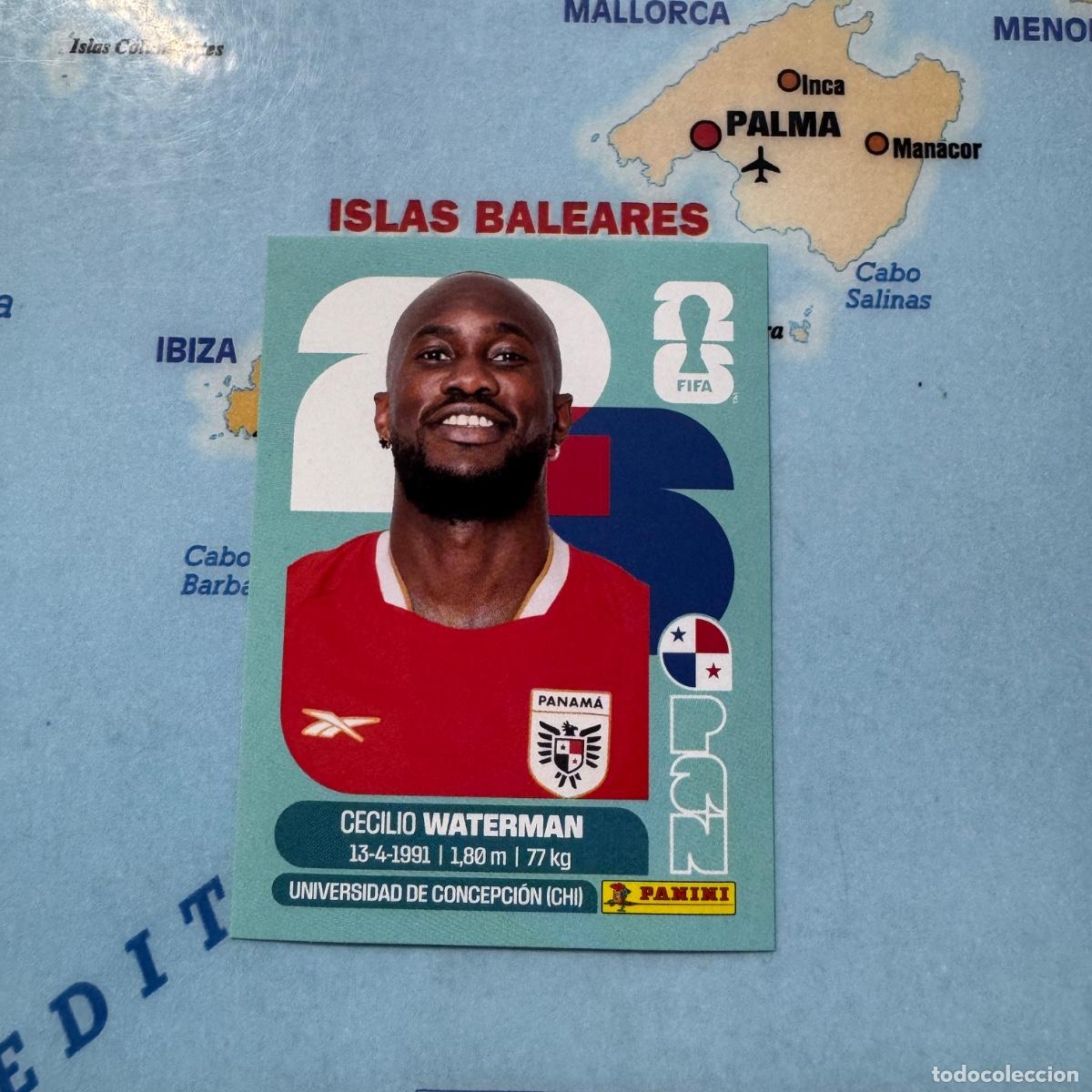Cromos de F&uacute;tbol: Panam&aacute; n&uacute;mero 18 cromo panini Mundial Fifa World Cup 2026