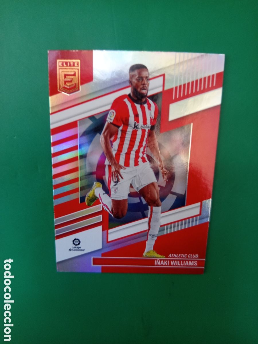 Cromos de F&uacute;tbol: ❇️ CROMO ⚽ CARD I&Ntilde;AKI WILLIAMS ATHLETIC DE BILBAO 14 22 23 2022 2023 ELITE DONRUSS ❇️