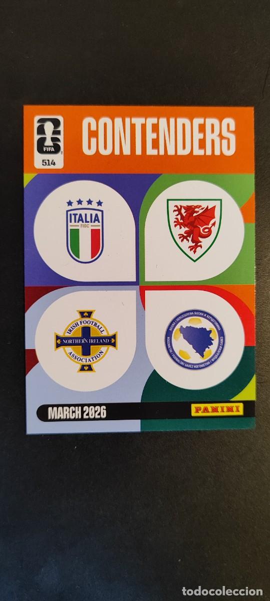 Cromos de F&uacute;tbol: ADRENALYN XL FIFA WORLD CUP 2026 CARD CONTENDERS # 514 PANINI