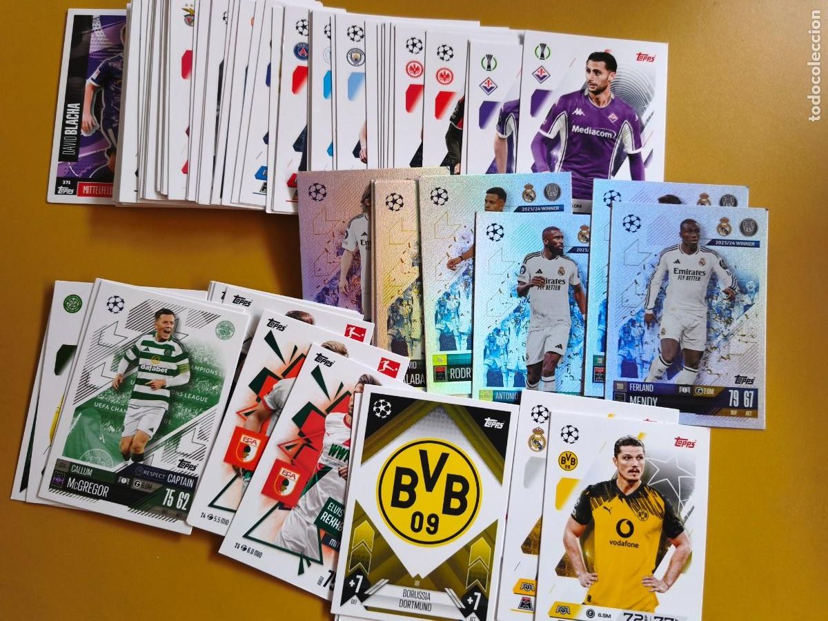 Cromos de Futebol: topps match attax, 2023 24 contiene 70 cromos
