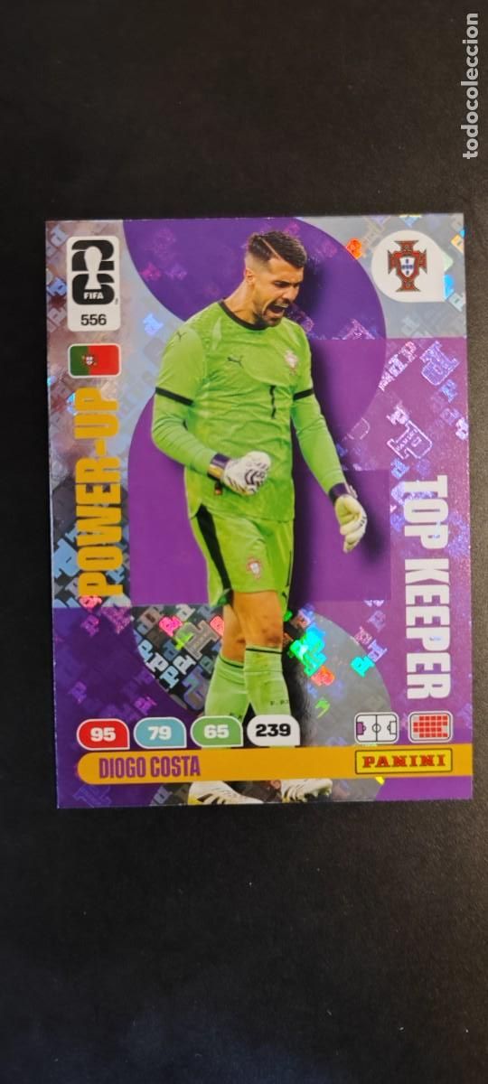 Cromos de F&uacute;tbol: ADRENALYN XL FIFA WORLD CUP 2026 CARD POWER-UP DIOGO COSTA PORTUGAL # 556 PANINI