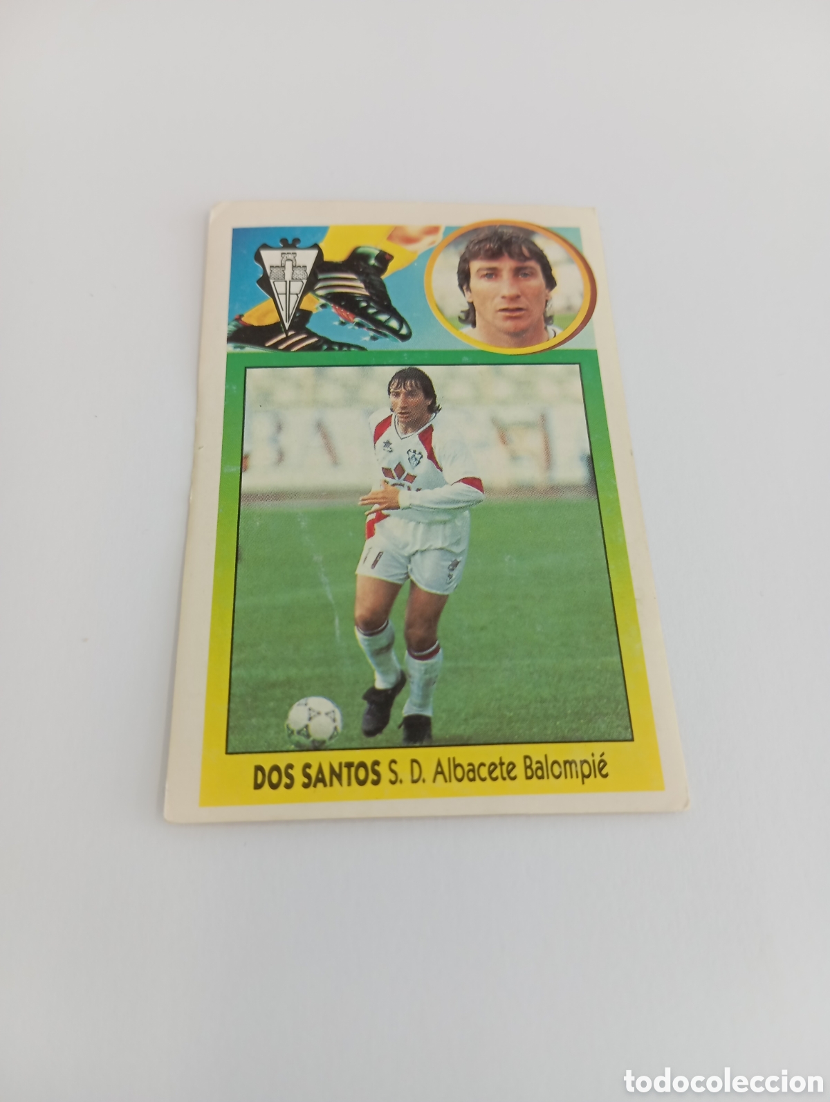 Cromos de F&uacute;tbol: DOS SANTOS Albacete Liga Este 1993 1994 ADHESIVO Panini 93 94 SIN PEGAR