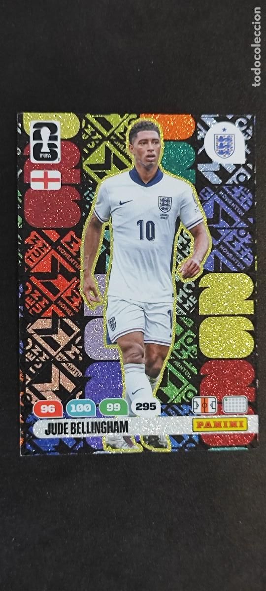 Cromos de F&uacute;tbol: ADRENALYN XL FIFA WORLD CUP 2026 CARD MOMENTUM BELLINGHAM INGLATERRA # PANINI