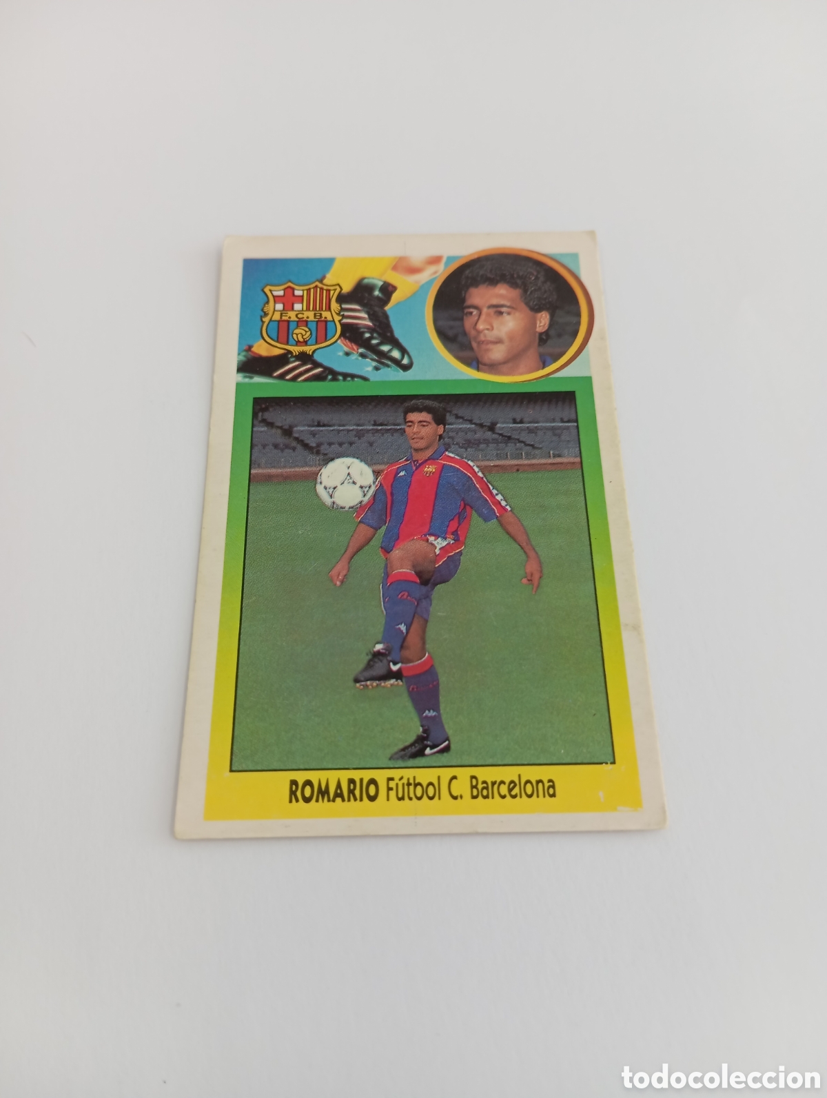 Cromos de F&uacute;tbol: ROMARIO Barcelona Liga Este 1993 1994 CART&Oacute;N Panini 93 94 SIN PEGAR