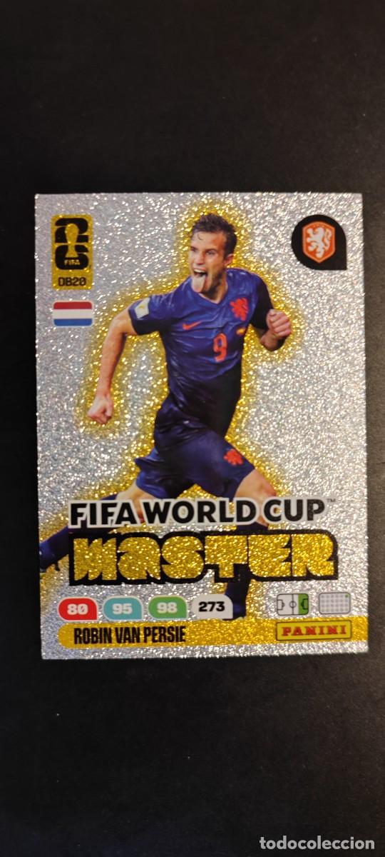 Cromos de F&uacute;tbol: ADRENALYN XL FIFA WORLD CUP 2026 CARD MASTER VAN PERSIE HOLANDA # DB20 PANINI